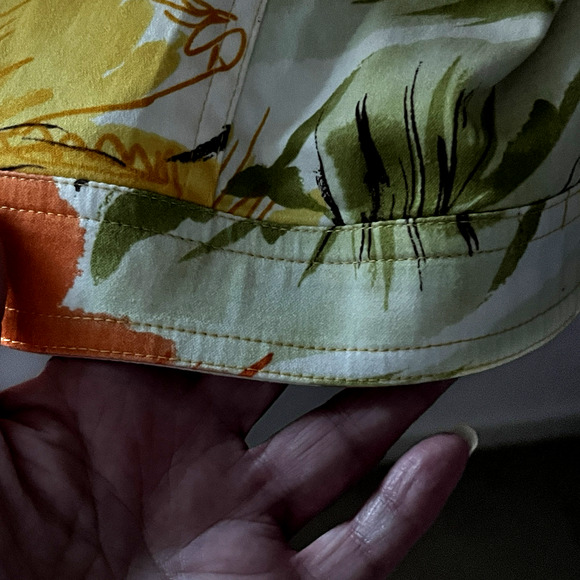 Coldwater Creek Womens Open Front Jacket Blazer Vibrant Spring Florals SZ W 18 - Picture 4 of 9